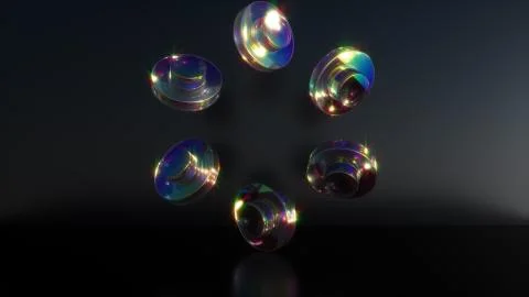 The abstract geometry Illustration