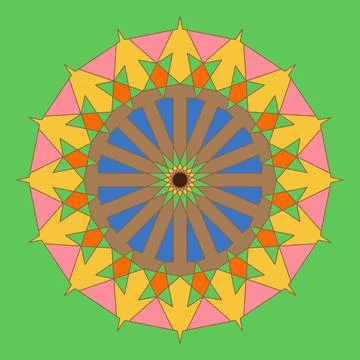 Abstract of geometry Stock Illustration