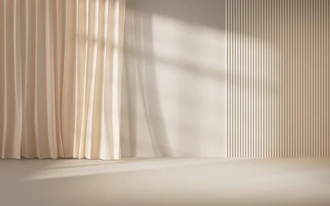 Abstract geometry interior background, 3d rendering. Ilustración de archivo