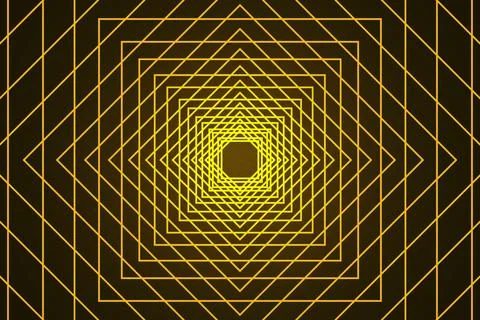 Abstract geometry line art Stockillustratie