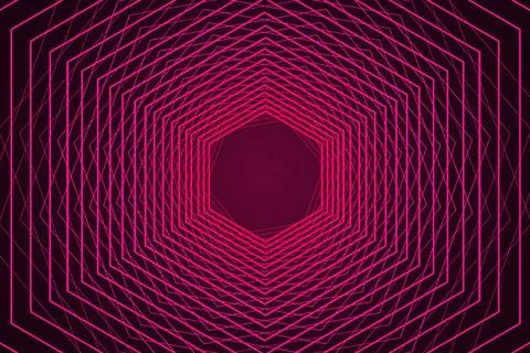 Abstract geometry line art Stockillustratie