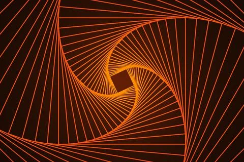 Abstract geometry line art Stockillustratie