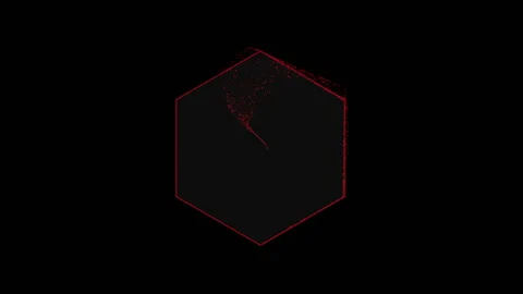 Abstract Geometry Particle wave concept Видео 232211802