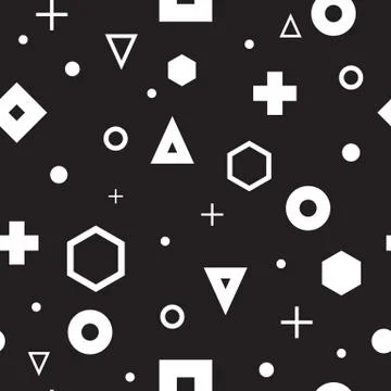 Abstract Geometry Pattern Stock Illustration