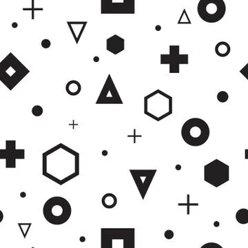 Abstract Geometry Pattern Stock Illustration
