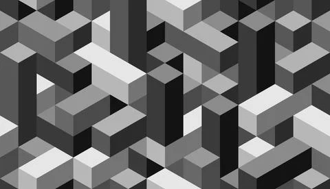 Abstract Geometry Pattern Stockillustratie