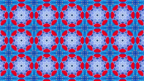 Abstract Geometry Pattern Kaleidoscope Motion Video 動画素材 326849889
