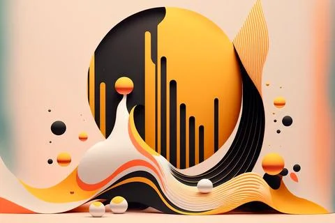 Abstract geometry posters with minimal architectural elements . abstract il.. Stockillustratie