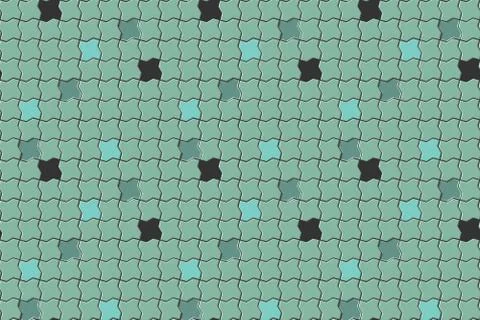 Abstract geometry seamless pattern with beautiful texture. Vector tile illust Stockillustratie