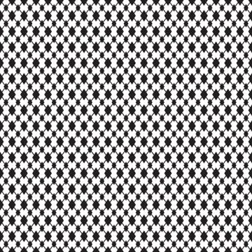 Abstract geometry seamless pattern from diamonds, rhombus Stock Illustration
