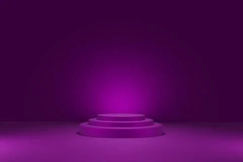 Abstract geometry shape background. podium minimalist mock up scene. 3d rende Stock Illustration
