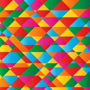 Abstract geometry shape colorful background Stock Illustration