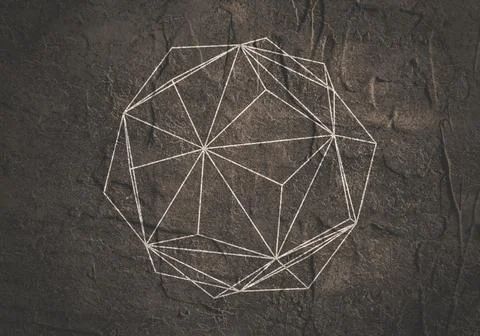 Abstract geometry shape Stock Illustration