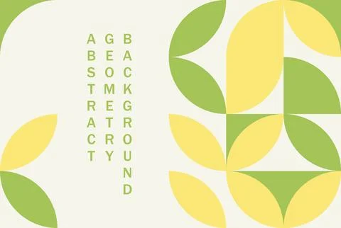 Abstract Geometry Shape Retro Background Stock Illustration