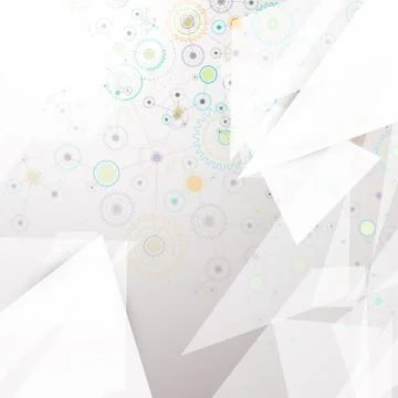 Abstract geometry technology background. 스톡 일러스트