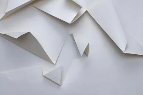 Abstract geometry triangle paper texture Stock Photos