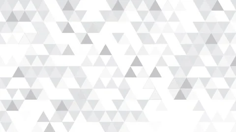 Abstract geometry triangle pattern white and gray background. Looped Stock Footage 278992649
