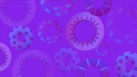 Abstract geometry video background Stock Footage 219308335