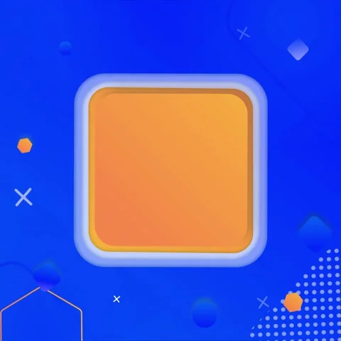 Abstract geometry video background square Stock Footage 219308264