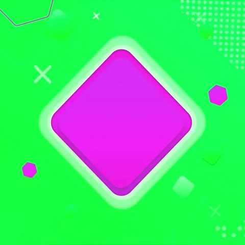 Abstract geometry video background square Stock Footage 219308265