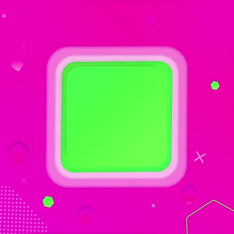 Abstract geometry video background square Stock Footage 219308279