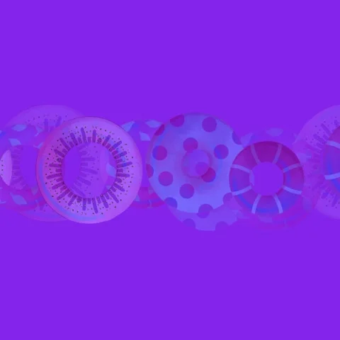 Abstract geometry video background square Stock Footage 219308427