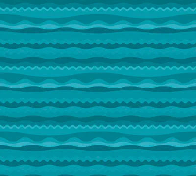 Abstract geometry wave background. vector seamless pattern for fabric, wrappi イラスト素材