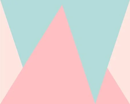 Abstract geomeyrical background multi colored triangles Stock Illustration