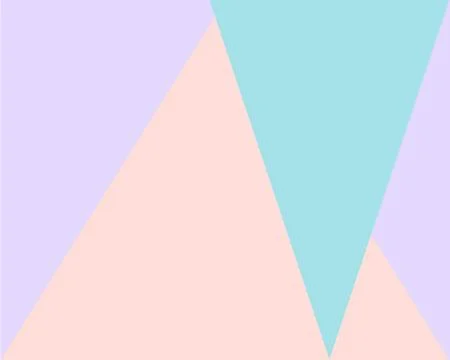 Abstract geomeyrical background multi colored triangles Illustrazione stock
