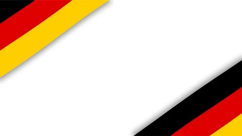 Abstract German flag background banner template with copy space for text an.. Stock Illustration