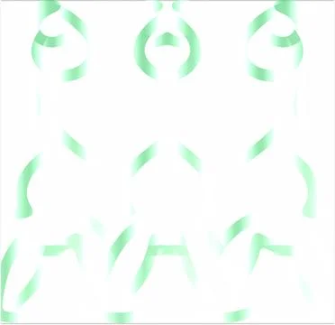 Abstract Ghost Angelic Figure Inspired Vector Multi Unique Minimal Abstract.. Stock Illustration