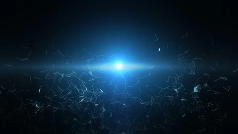 Abstract glass broken. Video stock 88658110