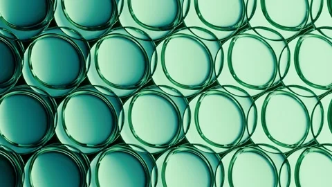 Abstract Glass Circle Background Stock Footage 335257162
