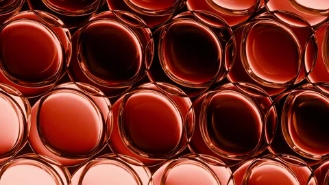Abstract Glass Circle Background Stock Footage 335257163