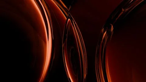 Abstract Glass Circles Background Ilustração Stock