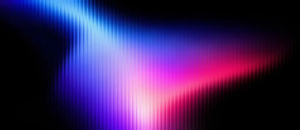 Abstract Glass Effect Background with Blue Pink Purple Glow Stock Illustration