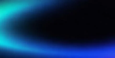 Abstract Glass Effect Background with Blue Cyan Glow and Dark Gradient Stock Illustration