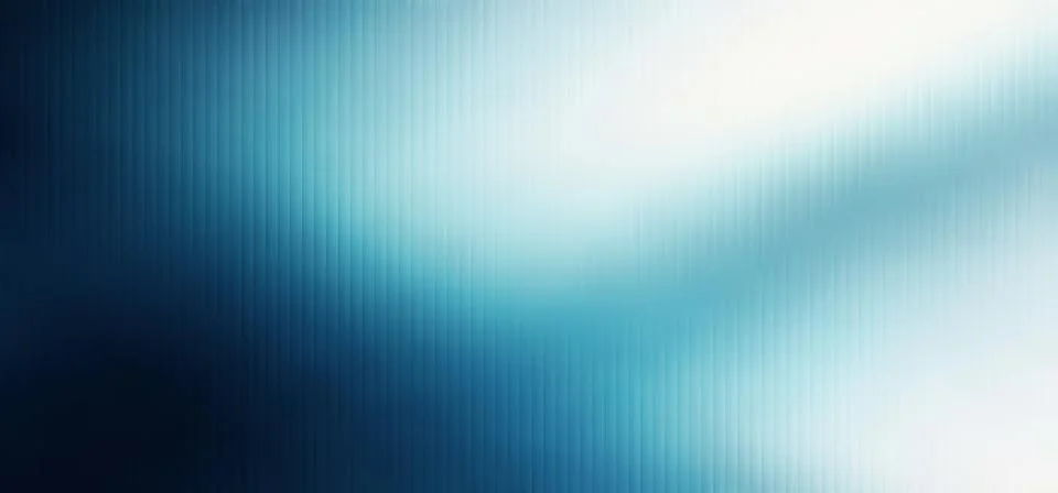 Abstract Glass Effect Background with Blue Cyan White Glow Stock Illustration