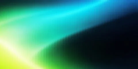 Abstract Glass Effect Background with Cyan Green Yellow Blue Glow Stock Illustration