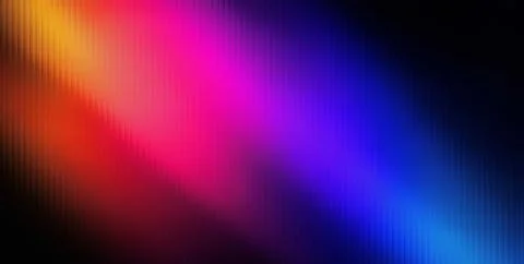 Abstract Glass Effect Background with Orange Pink Purple Blue Cyan Glow Stock Illustration