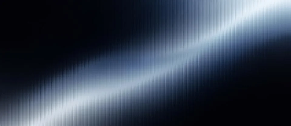 Abstract Glass Effect Background with White Blue Glow Stock Illustration