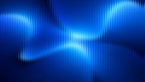 Abstract Glass Effect Blue Light Wave Grainy Texture Illustration