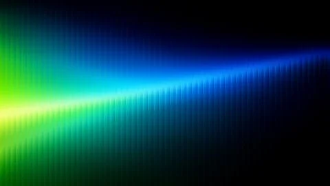 Abstract Glass Effect Green Blue Light Wave Grainy Texture Stock Illustration