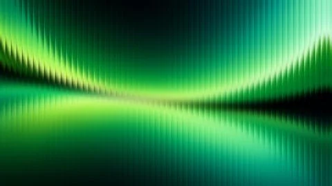 Abstract Glass Effect Green Light Wave Grainy Texture Stock Illustration