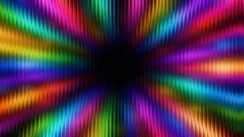 Abstract Glass Effect Multicolor Light Wave Grainy Texture Stock Illustration