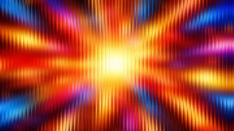 Abstract Glass Effect Orange Blue Light Wave Grainy Texture Stock Illustration