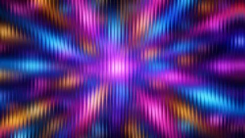 Abstract Glass Effect Purple Blue Light Wave Grainy Texture Illustration