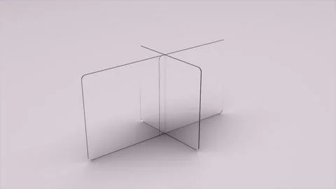 Abstract glass elements Stock Illustration