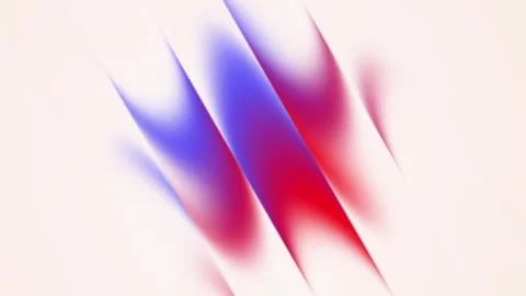 Abstract Glass Gradient Background with Blurred Colourful Flowing Stripes Stock Footage 339202617