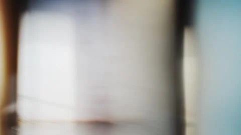 Abstract glass reflection distorting light and colors Stock Footage 345528758